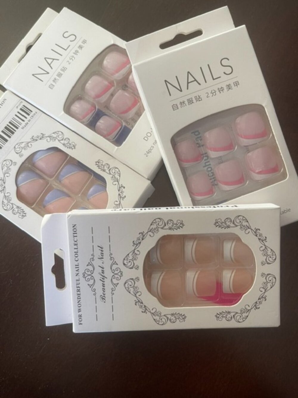 glue on nails for toes